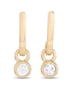 14K 0.29 Ct. Tw. Diamond Earring Women
