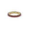 14K 1.43 Ct. Tw. Ruby Eternity Ring Women