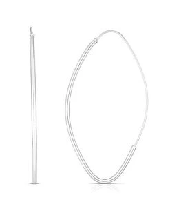 14K Italian Gold Endless Hoops Women