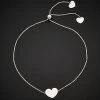 14K Italian Gold Adjustable Heart Bracelet Women 2 14K Italian Gold Adjustable Heart Bracelet Women -Fashionable Womens Clothing Store 6040355489 RLLD 1